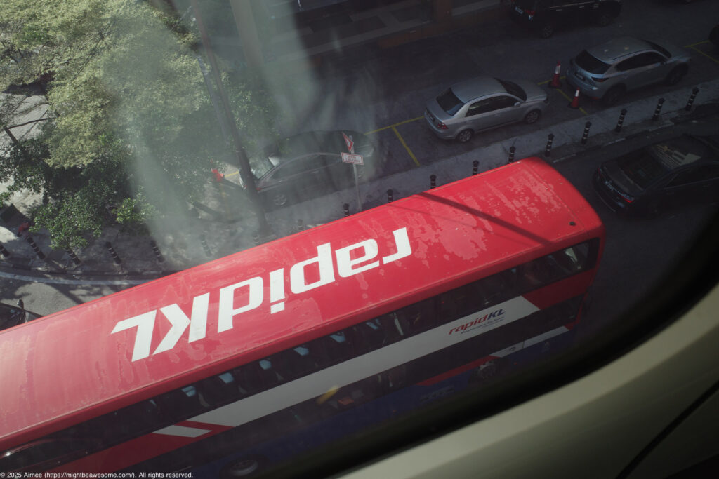 rapidKL from train